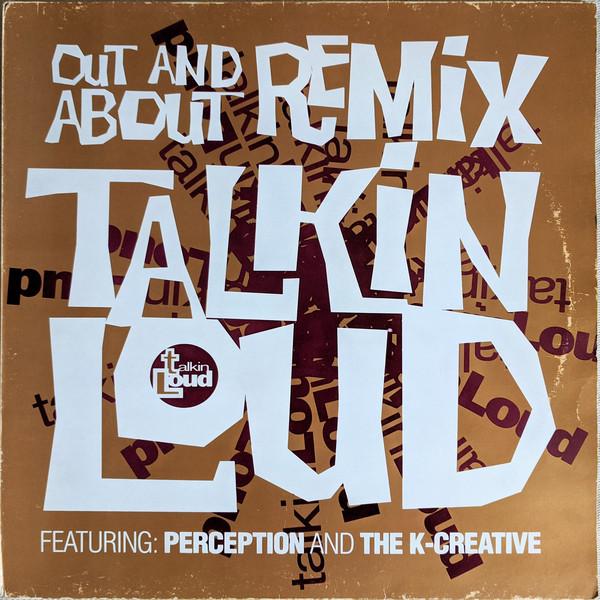 

12-дюймовая пластинка PERCEPTION & THE K-CREATIVE - Out And About Remix TLKXR17 Talkin Loud 1992 UK Танцевальная и Электронная Музыка Б/У