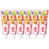 Leng Suan Ling Beilele Kids Toothpaste, Calcium, Tropical Fruit (6x60g)