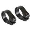 2Pcs 35MM Aluminum Alloy Mountain Bike Seat Tube Clip Road Bike Seatpost Clamp