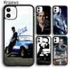 Capa de Celular Fast And Furious Paul Walker Para iPhone 16 15 14 plus XS XR 11 12 mini 13 pro max coque Fundas