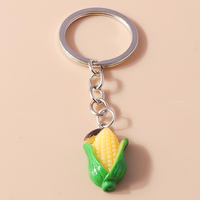 Lovely Crystal Cherry Keychain Simulated Fruit Keyring Pendants for Women Girls Handbag Decor Charm DIY Jewelry Gifts