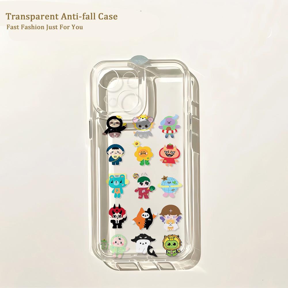 Carcasă de telefon Anime M-Mascot GMMTVS pentru IPhone 17 16 16e 15 14 13 12 11 Mini Pro Max X XR XSMax 7 8 Air Plus Capac Spate Transparent