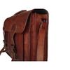 Men Vintage Genuine Leather Briefcase Messenger Shoulder Bag Satchel Business