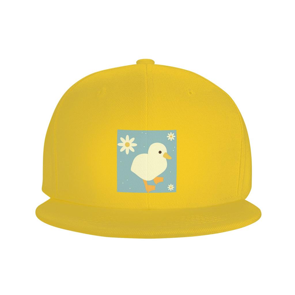 Cute Duckand Duck Flower Cartoon Pattern Baseball Caps Snapback Baseball Hats Casual Casquette Outdoor for Unisexs And Womens