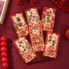 12pcs/set Traditional Lucky Red Envelope Cartoon Fortune Hongbao Red Packet  Spring Festival