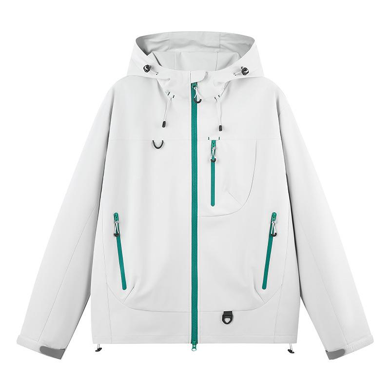 Spring and Autumn Men's Shock Clothes Mountain Outdoor Windproof Waterproof Single Jacket Jacket