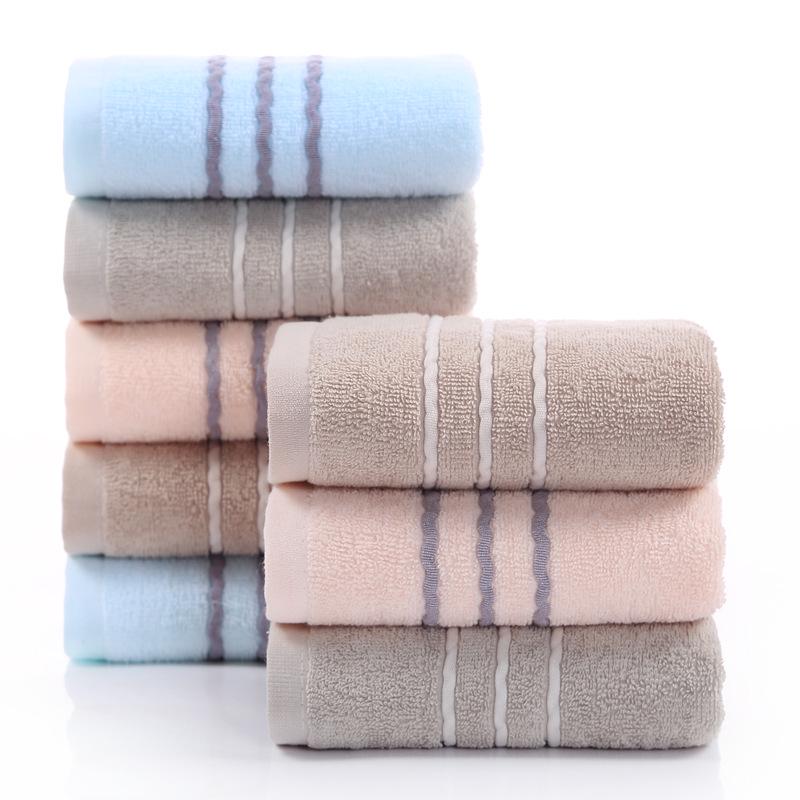 Thick Absorbent Cotton Towel for Adults, Face Washing, Home Use, Gift, Individually Packaged