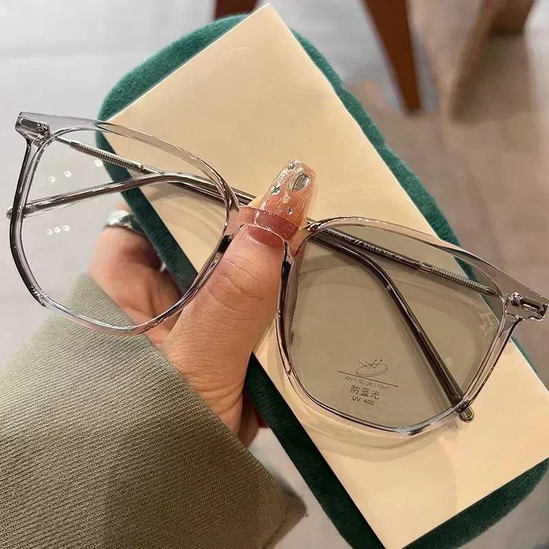 

Интеллектуальные фотохромные очки для близорукости для мужчин, модные солнцезащитные очки-минусовки 2 в 1, унисекс, очки для близорукости, рецепт от 0 до -4.0 0