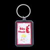 Kreativer Text Acryl Schlüsselanhänger Klar Flacher Schlüsselring Anhänger Für Tasche Rucksack Hängende Dekoration Autoschlüsselhalter Beste Freundin Geschenke