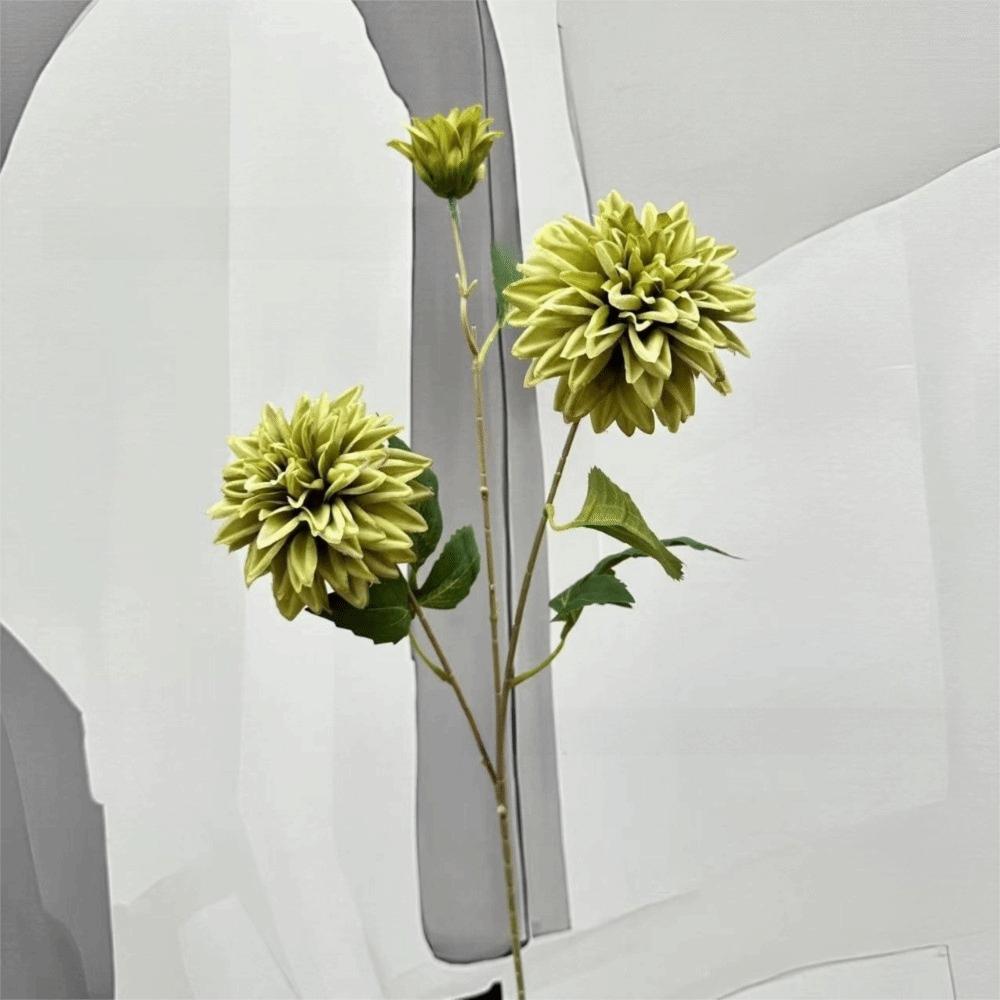 Long Branch Artificial Dahlia Flower 72cm Faux Flower New Hydrangea Flower  Home Interior