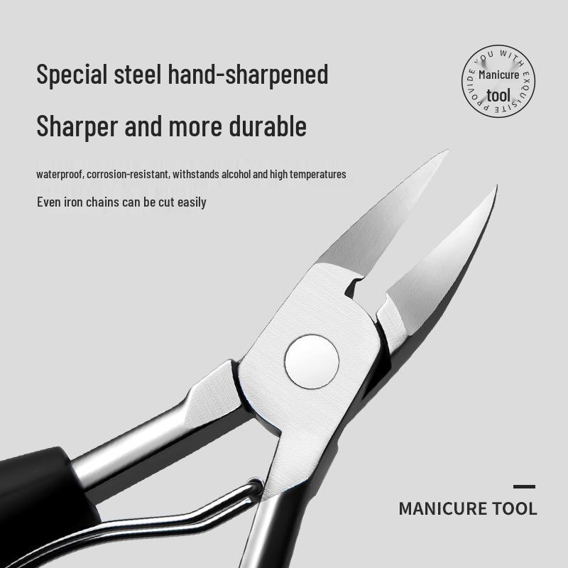 Nail Art Diamond Pliers for Cutting & Trimming Ingrown, Thick Toenails & Chains