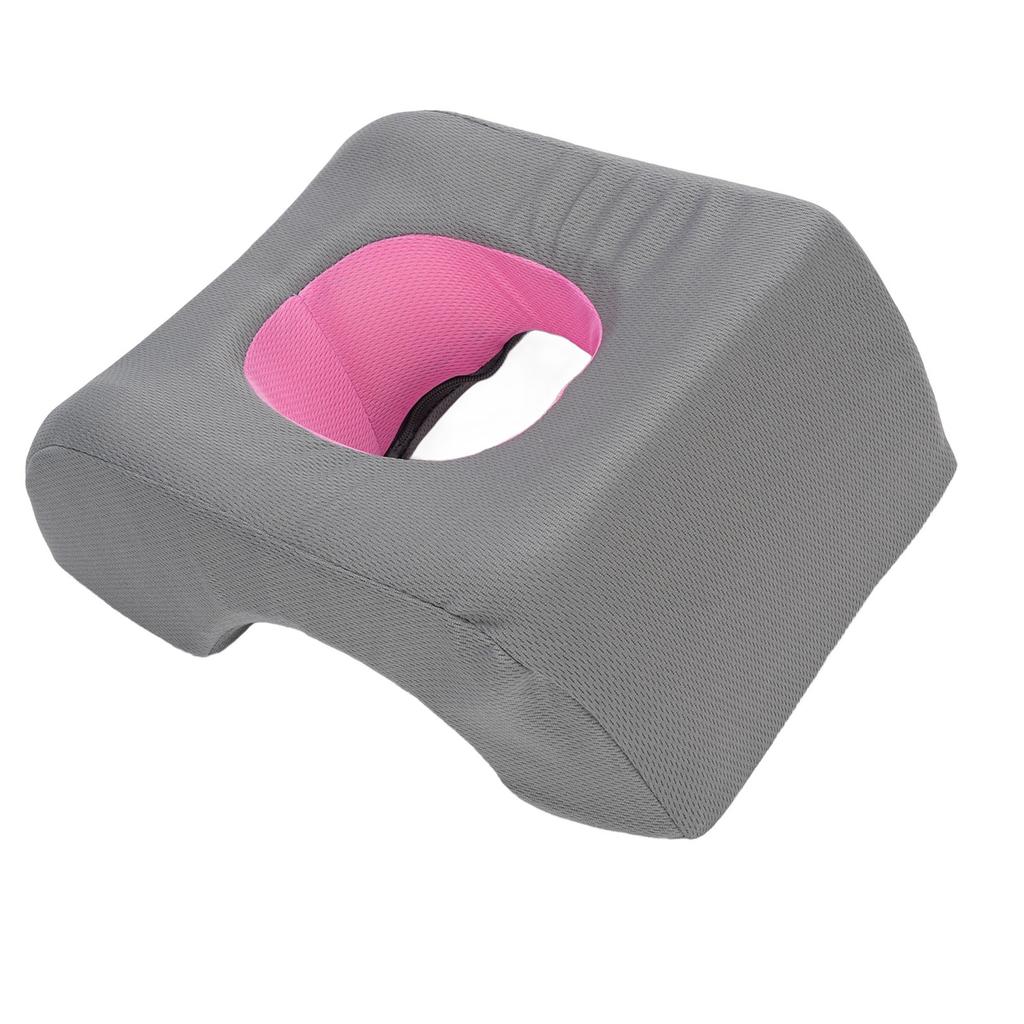 Face Down Pillow Soft Center Hole Portable Face Headrest Pillow Cushion for Beauty Salon Home