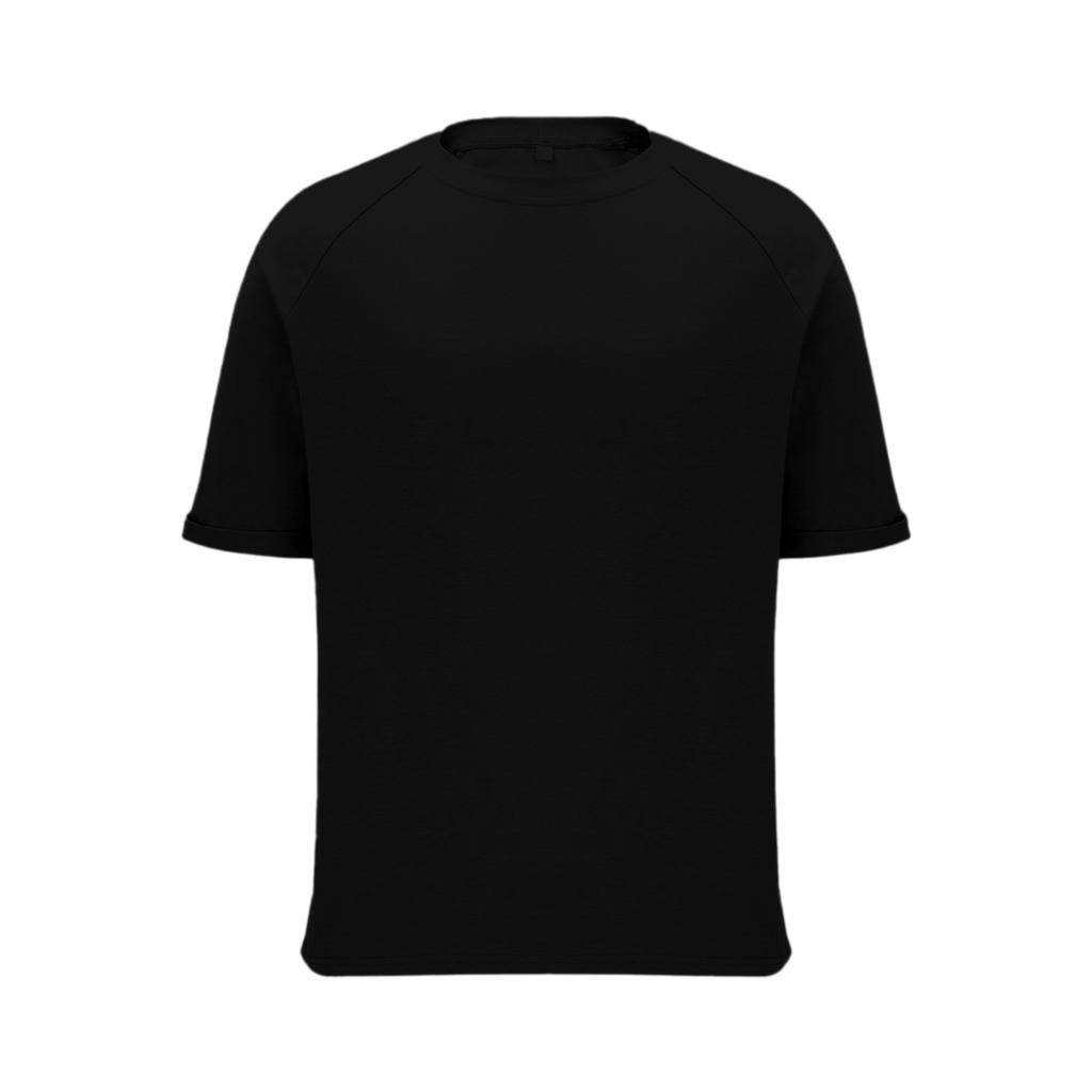 Men's Big Size Solid Color Crew Neck Short Sleeve Casual T-Shirt Lightweight Comfortable Fit Soft Fabric