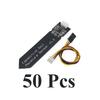 5~100Pcs Capacitive Soil Humidity Detection Sensor Not Easy To Corrode Wide Voltage Working Range Comes With Connecting Wire
