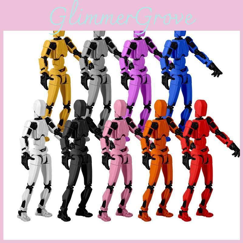 Lucky Jointed Doll Movable Action Figure For Stress Relief Ideal For Diy Projects