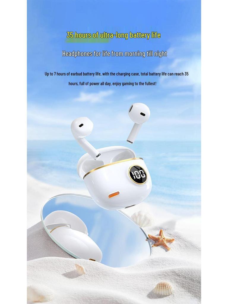 High-Quality Wireless Bluetooth In-Ear Headphones 750 Sport - Long Battery Life & Noise Reduction for Universal Use