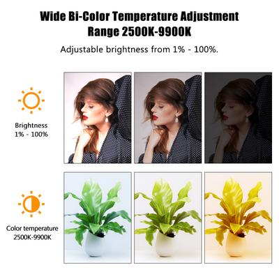 NiceFoto TC-210RGB Pełnokolorowa świetlówka LED RGB Przenośna różdżka wypełniająca w sztyfcie, dwukolorowa