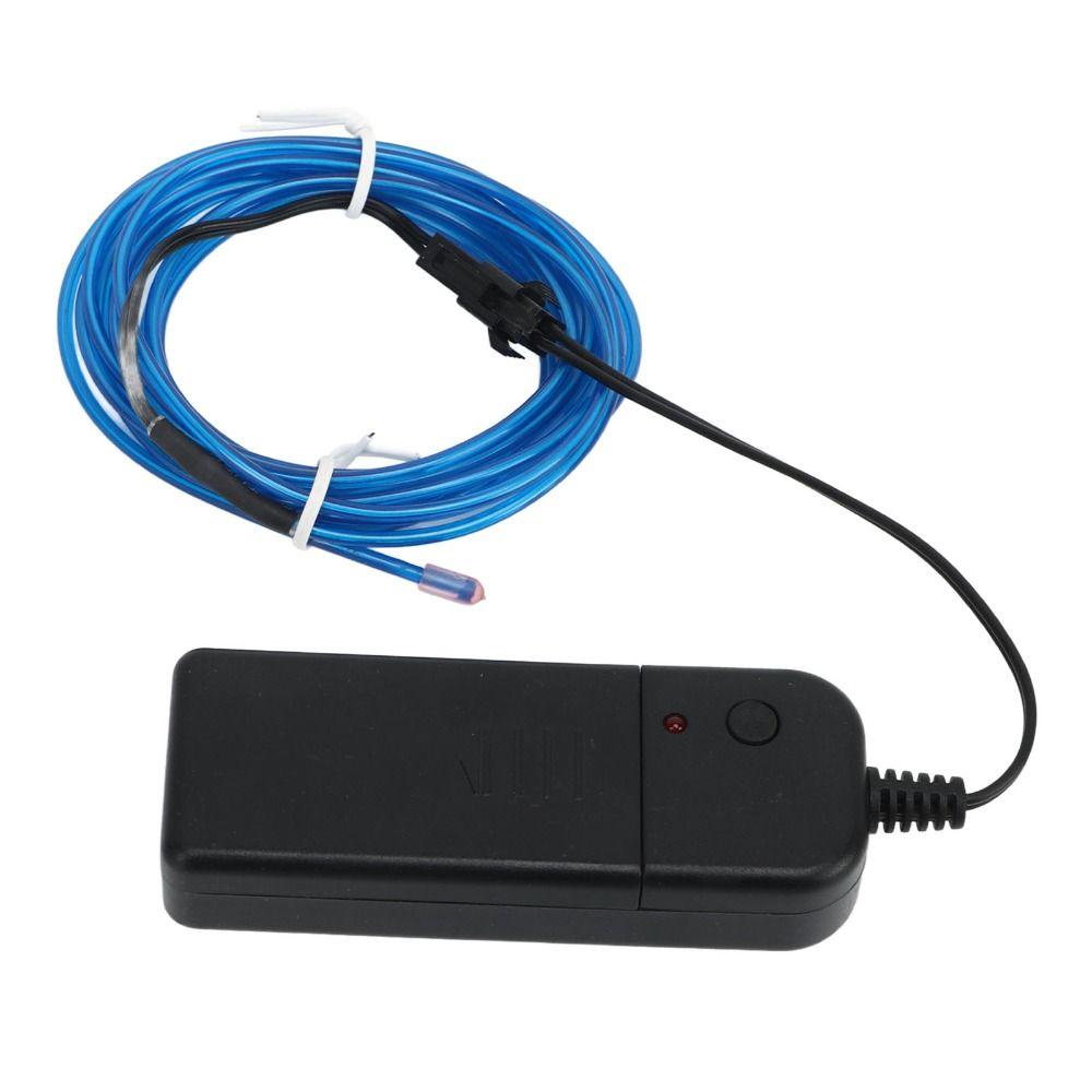 2 Pcs 5m LED Bicycle Frame Light Waterproof Neon Tube Rope Lights Neon Light Strip  DIY Decoration