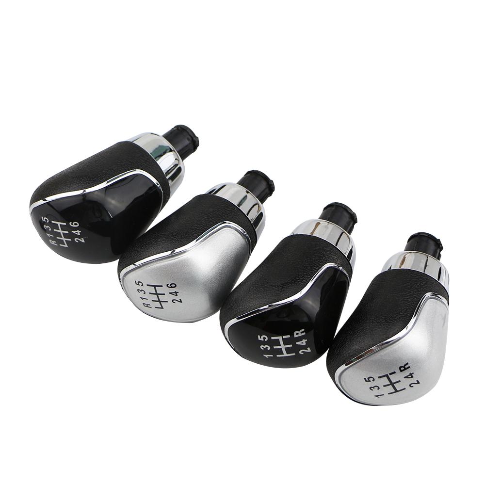 5 6 Speed Manual Car Gear Head Shift Knob for Ford Focus 2 3 MK2 MK3 2005 - 2015 Fiesta Ecosport C-Max Kuga  S-max Accessories