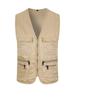 Custom Logo Multi-Pocket Reflective Safety Vest for Photography, Volunteers, and Construction