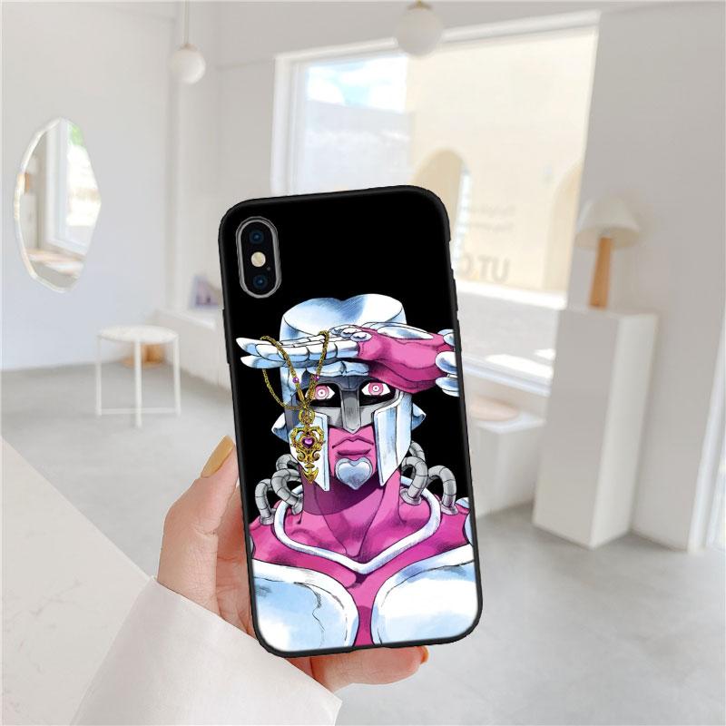 LO56 JoJos Bizarre Adventure Soft Shell Phone Case for Xiaomi Poco C40 C50 C51 C55 C65 C71 C75 F3 F5 F6 F7 M2 M3 Pro Ultra