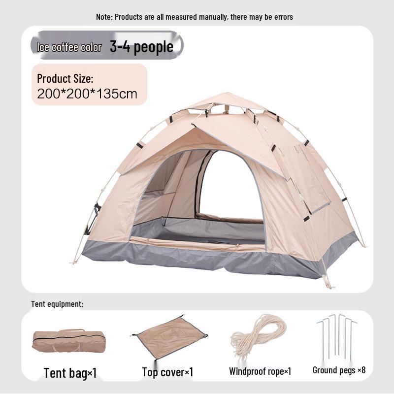 

Автоматическая быстрораскладная палатка для использования на открытом воздухе и в помещении с защитой от солнца и теплоизоляцией Single Tent