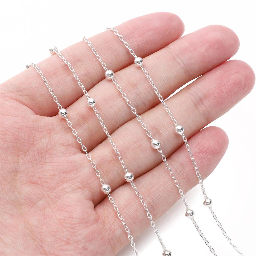 1M/bag1.5/2,0 Positionierung Perle Kette DIY Armband Halskette Ohrringe Ring Schmuck Zubehör