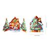 3D Cartoon Christmas Greeting Cards Multicolor 3D Christmas Card  Christmas Season