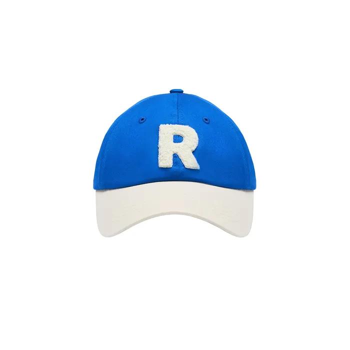 R LOGO BOUCLE BALL CAP TWO TONE BLUE