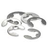 M1.5 M2 M2.5 M3 M3.5 M4 M5  M6 M7 M8 M9 M10 M12 M15 304 Stainless Steel E Clip Circlip Retaining Ring Washer for Shaft Fastener