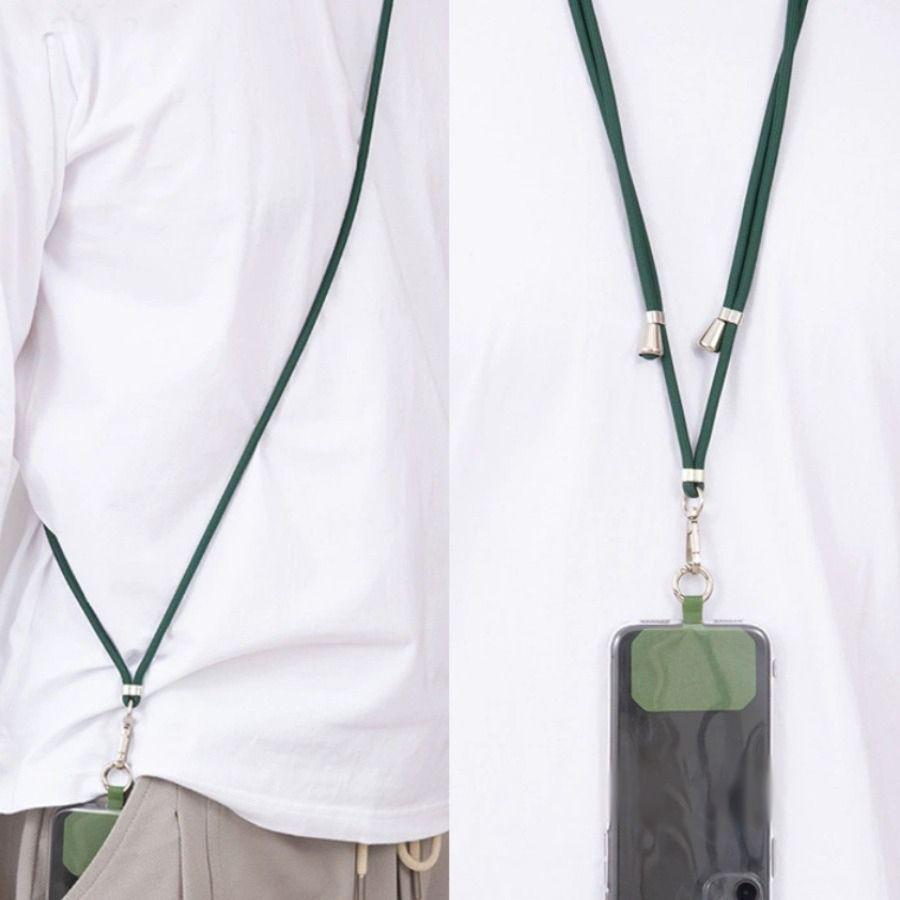 Retractable Adjustable Men's Fashionable Crossbody Mobile Phone Lanyard
