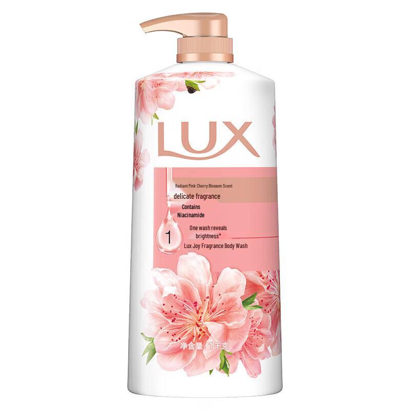LUX Pink Cherry Blossom Scented Shower Cream
