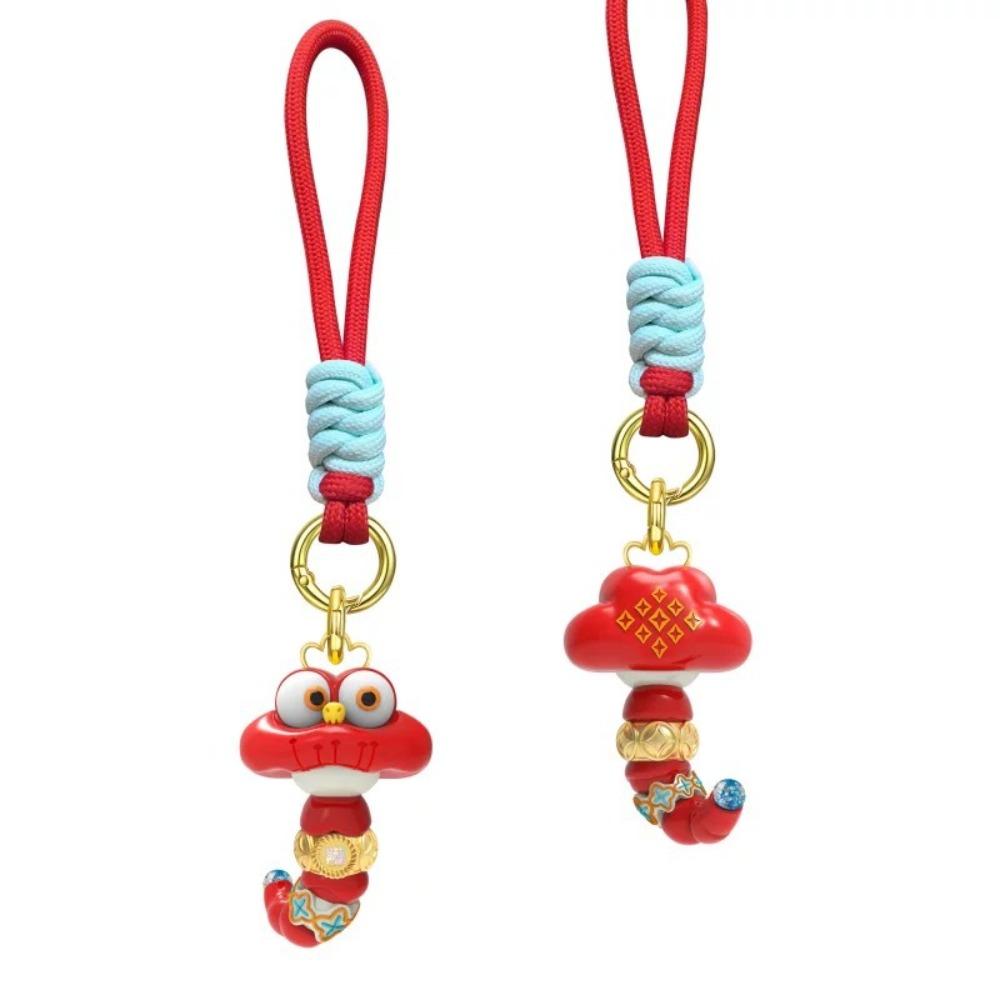 

Chinese Snake Pendant Fashion Snake Keyring Charms Snake Year Keychain Wallet Pendant Snake