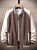 Men's 2024 Autumn Loose Baseball Jacket - Trendy Casual Style for Teens and Students