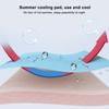 Heat Dissipate Dog Cooling Mat Air Permeable Portable Pet Cushion Pet Sleeping Mat  Pet Cage Laying