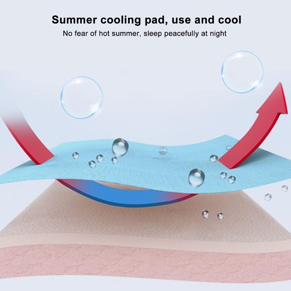 Heat Dissipate Dog Cooling Mat Air Permeable Portable Pet Cushion Pet Sleeping Mat Pet Cage Laying
