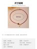 New Chinese-style boutique Nanhong millet beads beaded necklace ruddy and beautiful design temperament collarbone chain necklace