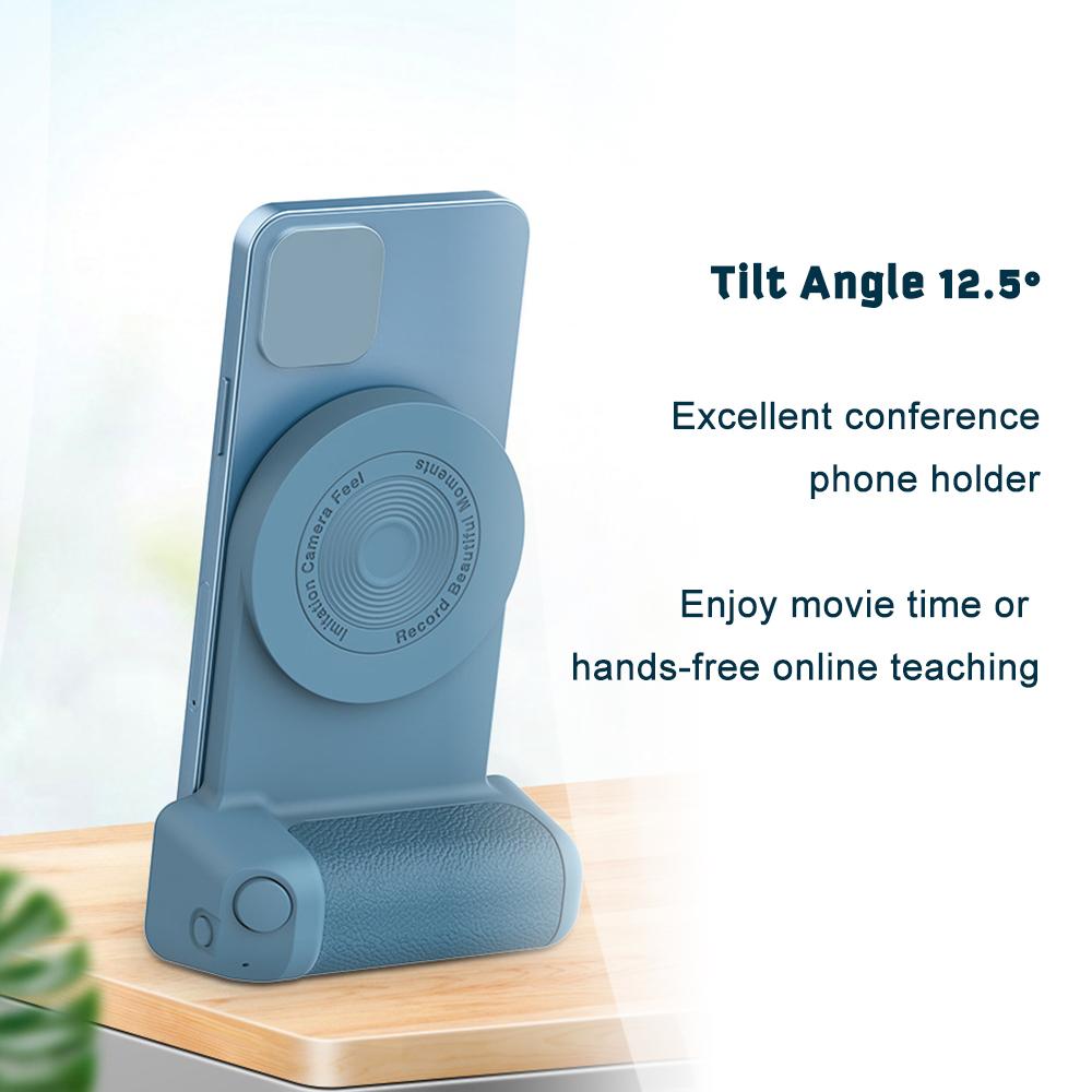 Smartphone Camera Snap Grip Multi Purpose Magnetic Camera Handle Wireless Charging Stand BT Bracket Remote Control for