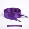Candy Color Double-Sided 2cm Silk Shoelaces for Casual Shoes & Air Force 1