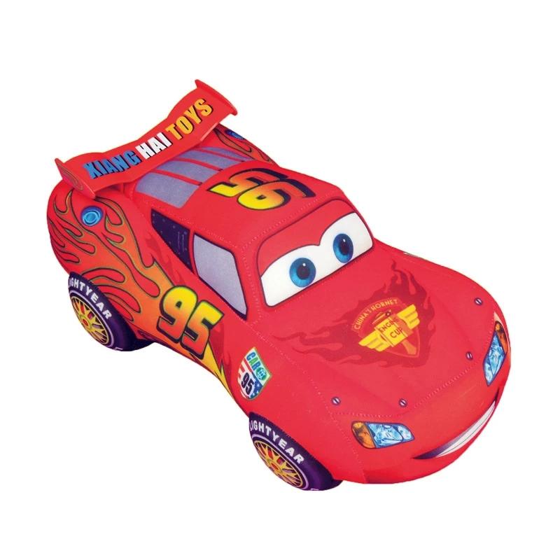 Cartoon Rennwagen Plüschtier 17cm 25cm 35cm Niedliches Stofftier Bestes Geschenk für Kinder red