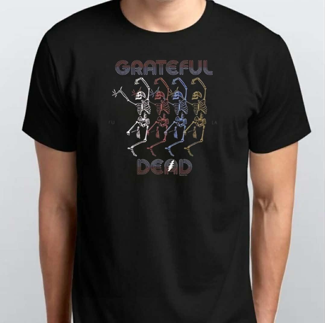 Grateful Marquee Dead Graphic Unisex T-SHIRT S M L XL XXL 3 4 XL Black 2XL
