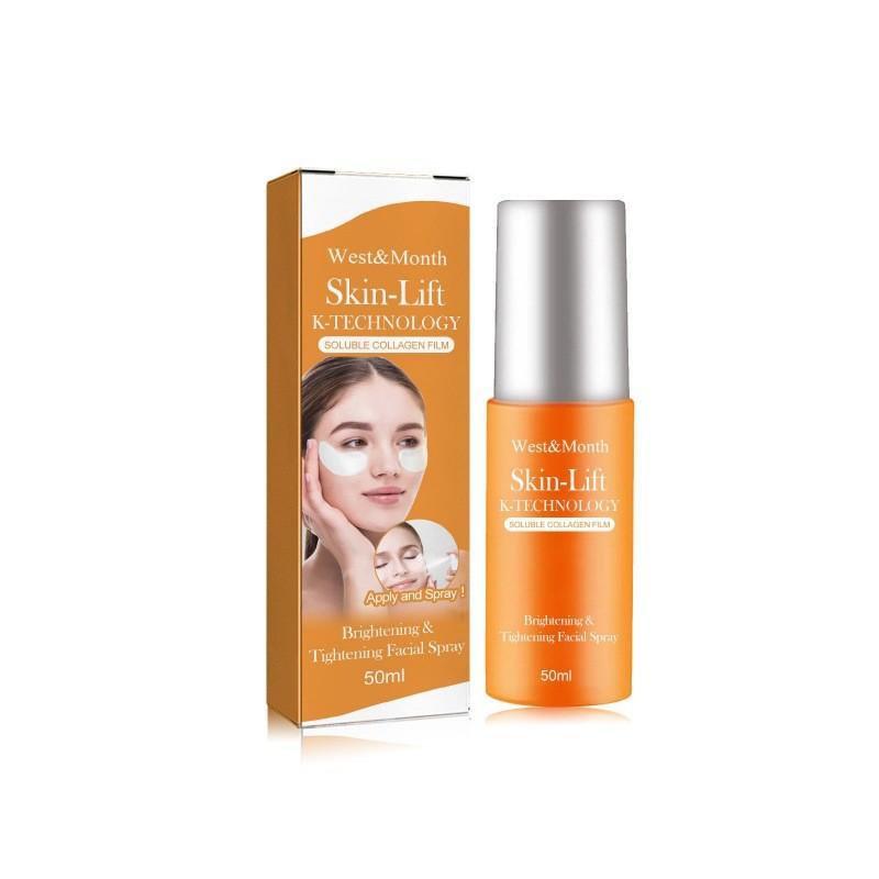 West Month Collagen Eye Mask Spray Set Nourishing Hydrating Anti-aging Formula For All Skin Types