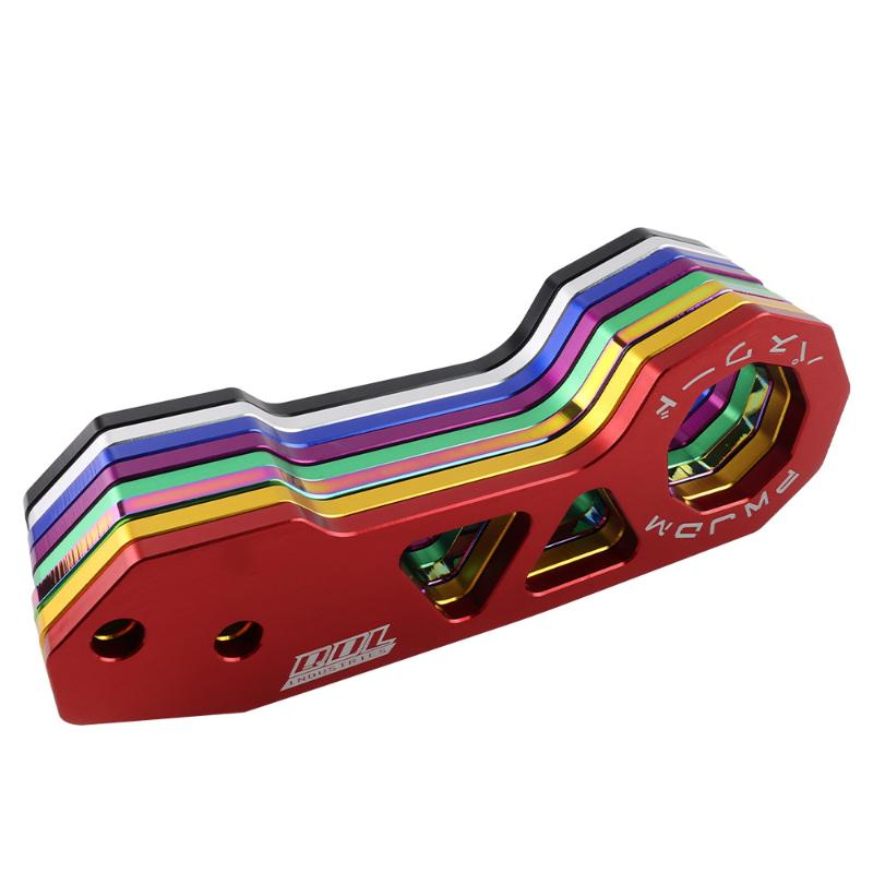 1 Set Universal Aluminum Alloy Rear Tow Hook Racing Rear Tow Hook Rhombic Towbar Towing Tools For Civic Fit Jazz Gk5
