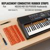 Pack of Professional Silicone Pads Designs for Electronic Keyboard Key Repair Offering Durability Easy Installation