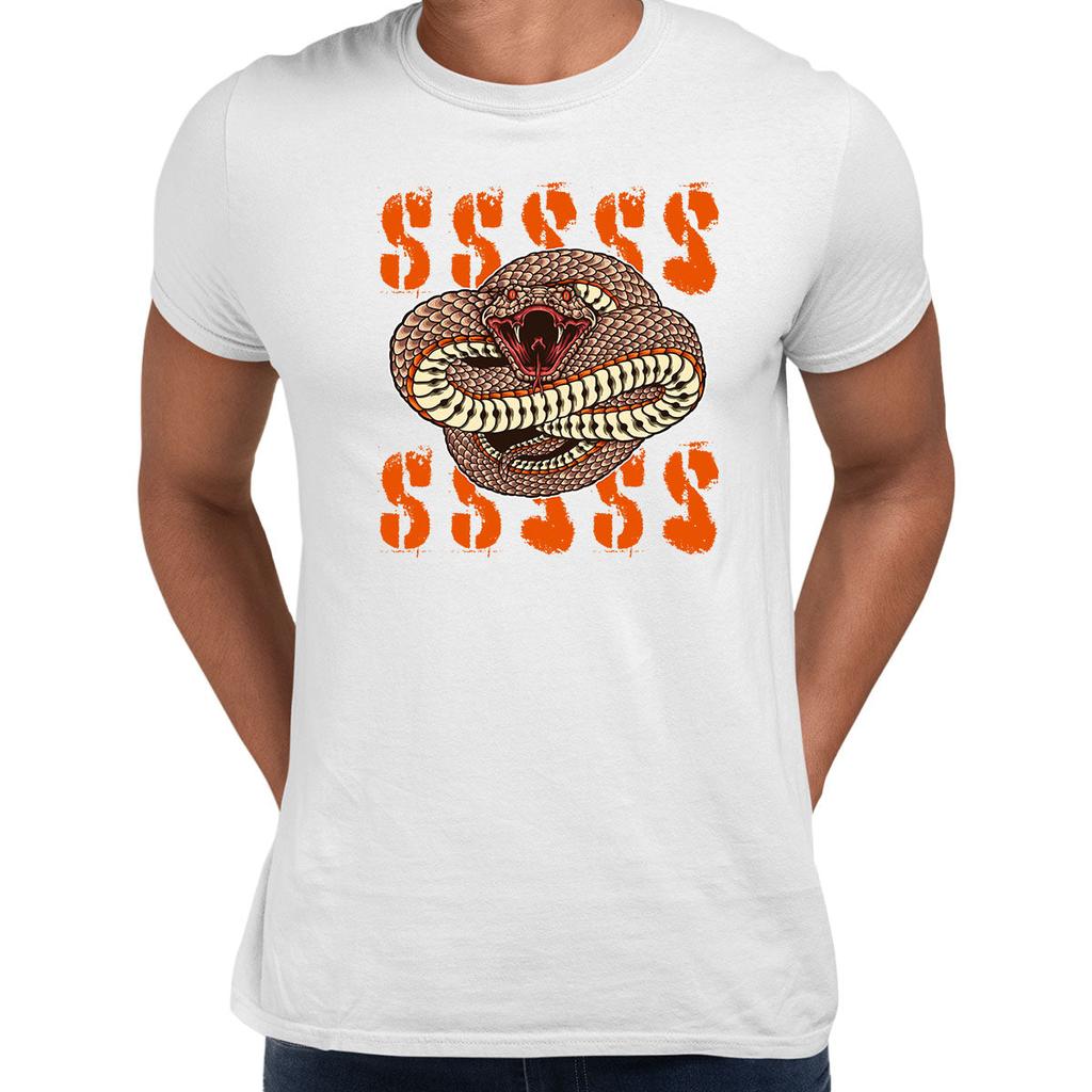 Snake SSSS Funny Animal Lover Gifts Conversation Starter Tee Unisex T-shirt