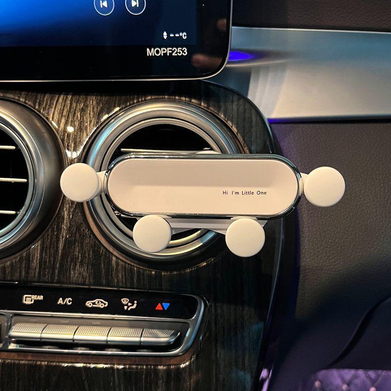 Uroczy Uchwyt na Telefon do Kratki Wentylacyjnej Samochodu z Dziewczynką Kaczką