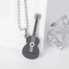 Coole Titanstahl Kurzhantel Anhänger Halskette Langhantel Fitness Anhänger für Männer und Frauen Freizeit Sport Punk Schmuck