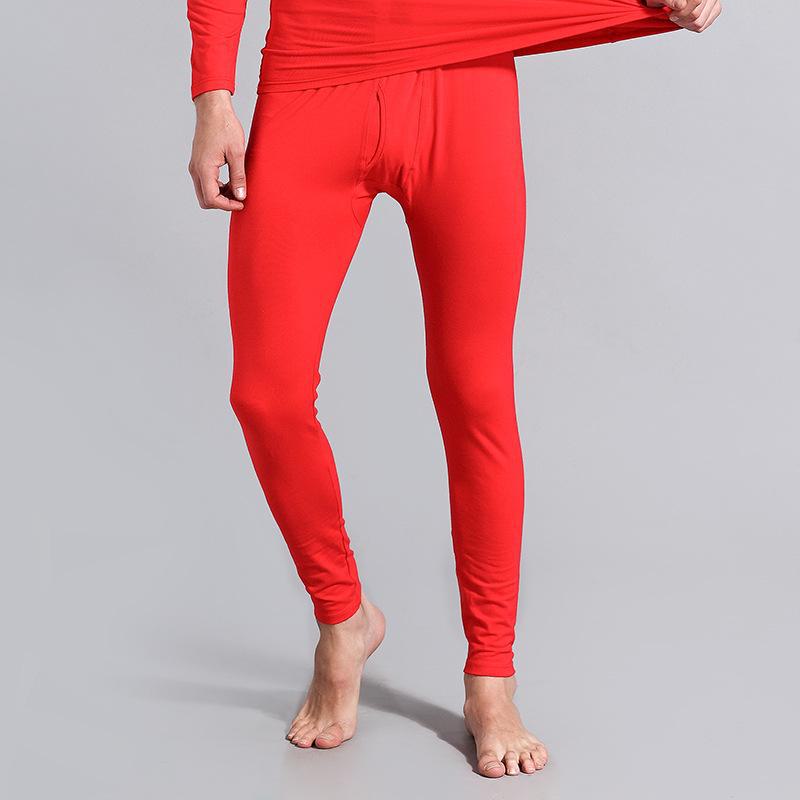 Water Fox Men's Combed Cotton Lycra Autumn Warm Casual Home Pants