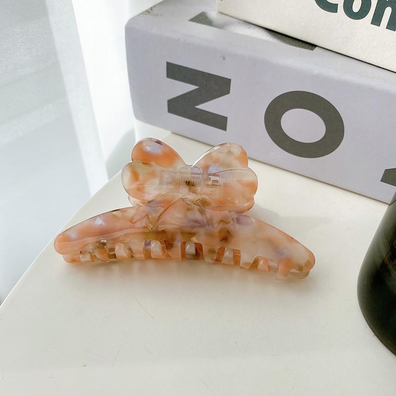 Elegant Retro Acetate Hair Claw In Stunning Multi-color For Womens Hair Accessories