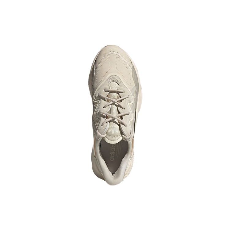 adidas Originals Ozweego Suede Casual Sports Breathable Low-Top Lifestyle Shoes Unisex Sneaker Light-Gray GY1028